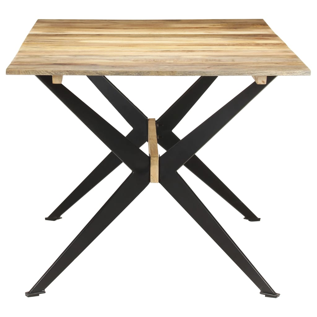 vidaXL Esstisch 180x90x76 cm Mango Massivholz