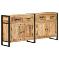 vidaXL Sideboard 172x35x80 cm Mango Massivholz