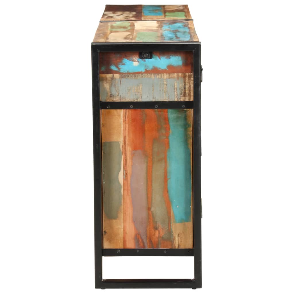 vidaXL Sideboard 172x35x80 cm Altholz Massiv