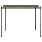vidaXL Pavillon 3x2,4 m Taupe 180 g/m²