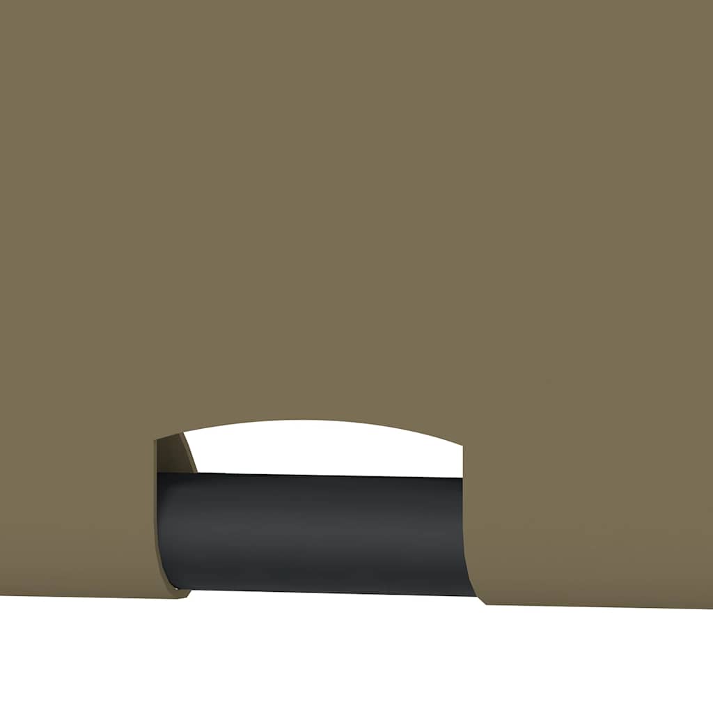vidaXL Gartenpergola mit Ausziehbarem Dach 3x3 m Taupe 180 g/m²