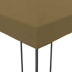 vidaXL Gartenpavillon 6x3x2,7 m Taupe 180 g/m²