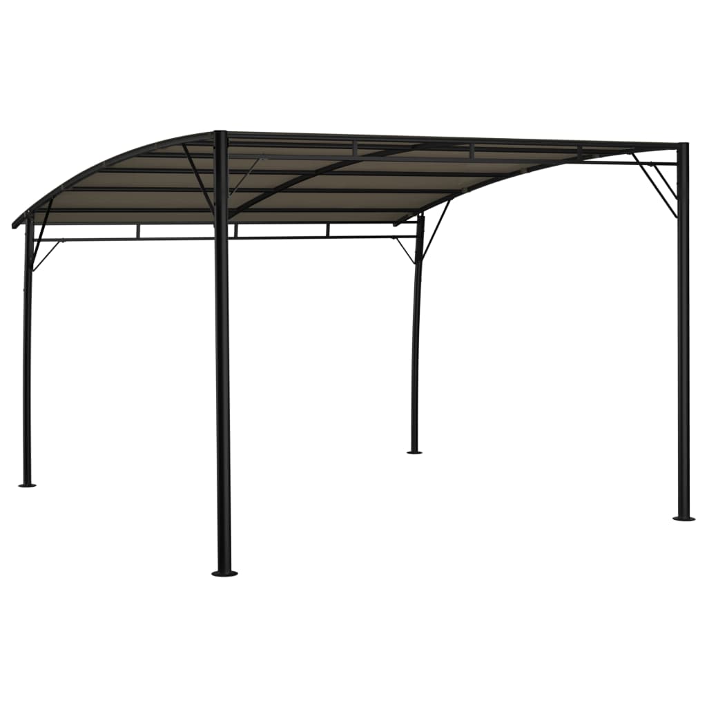 vidaXL Garten-Sonnenschutz 3x3x2,55 m Taupe