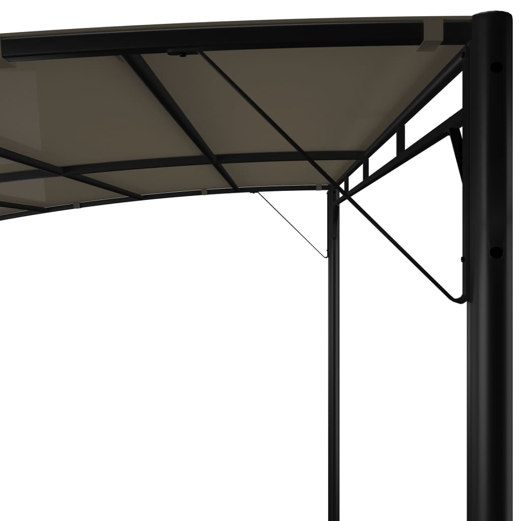 vidaXL Garten-Sonnenschutz 3x3x2,55 m Taupe