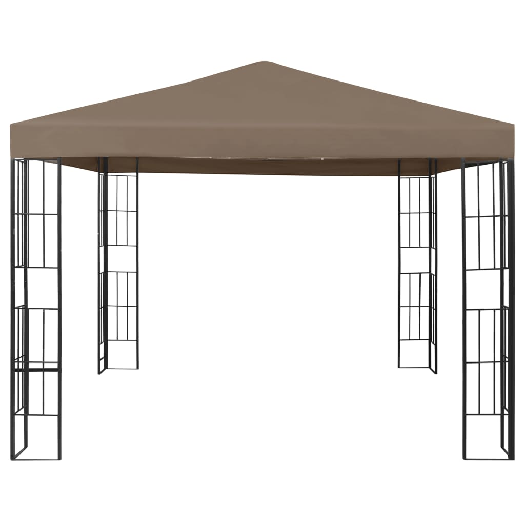 vidaXL Pavillon 3x3 m Taupe