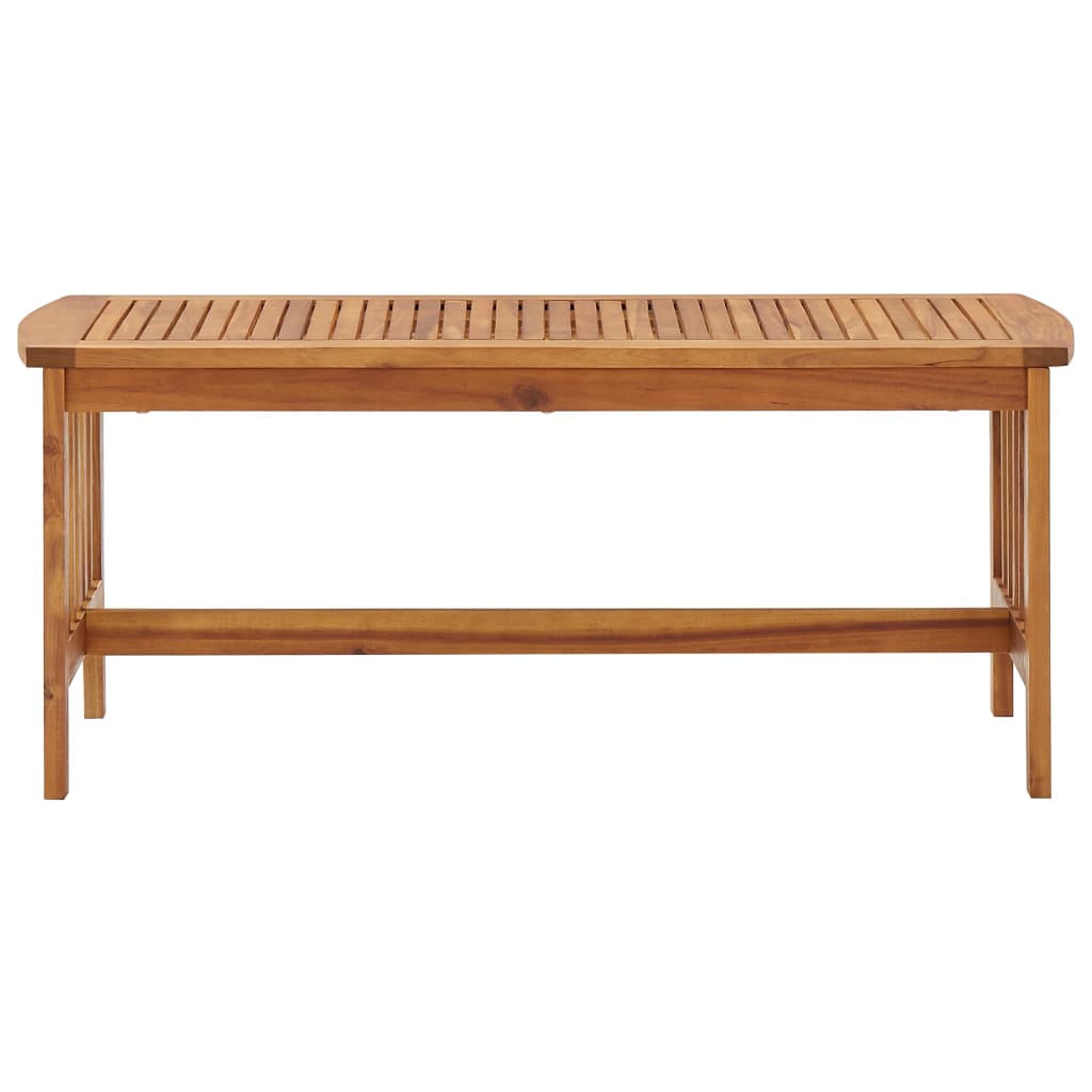 vidaXL Couchtisch 102x50x43 cm Massivholz Akazie
