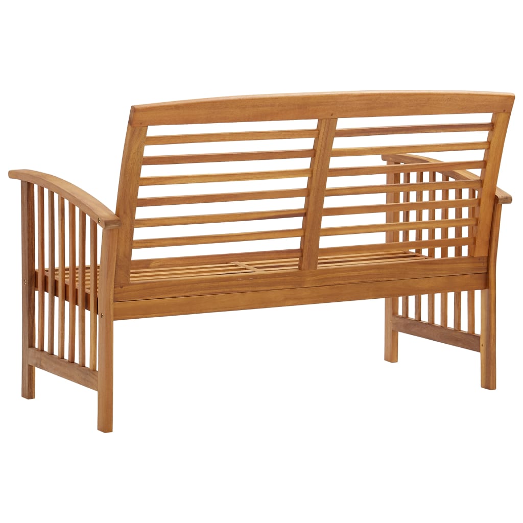 vidaXL Gartenbank 119 cm Massivholz Akazie