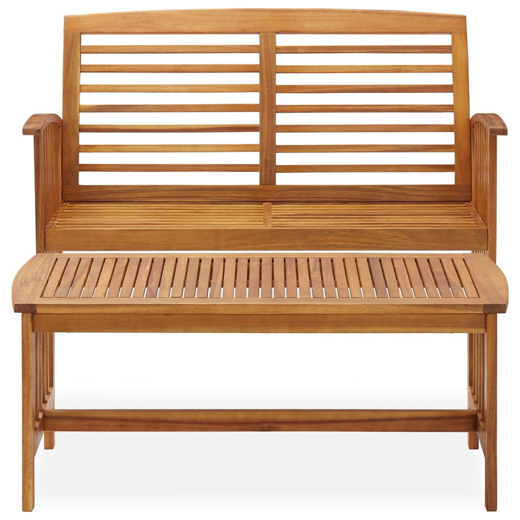 vidaXL 2-tlg. Garten-Lounge-Set Massivholz Akazie