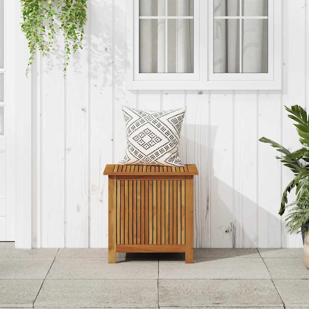vidaXL Garten-Aufbewahrungsbox 60x50x58 cm Massivholz Akazie
