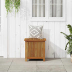 vidaXL Garten-Aufbewahrungsbox 60x50x58 cm Massivholz Akazie