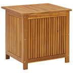 vidaXL Garten-Aufbewahrungsbox 60x50x58 cm Massivholz Akazie