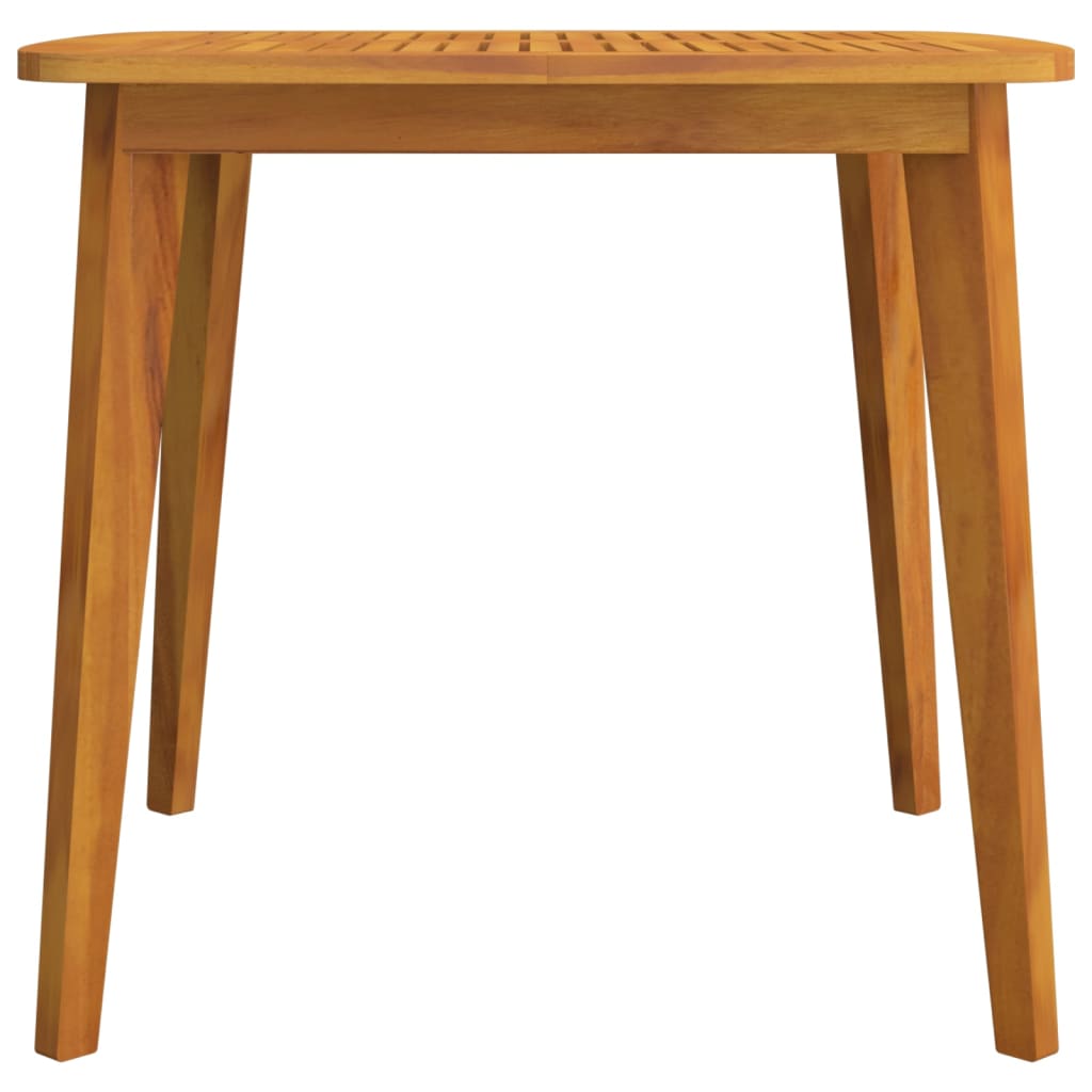 vidaXL Gartentisch 85x85x75 cm Massivholz Akazie