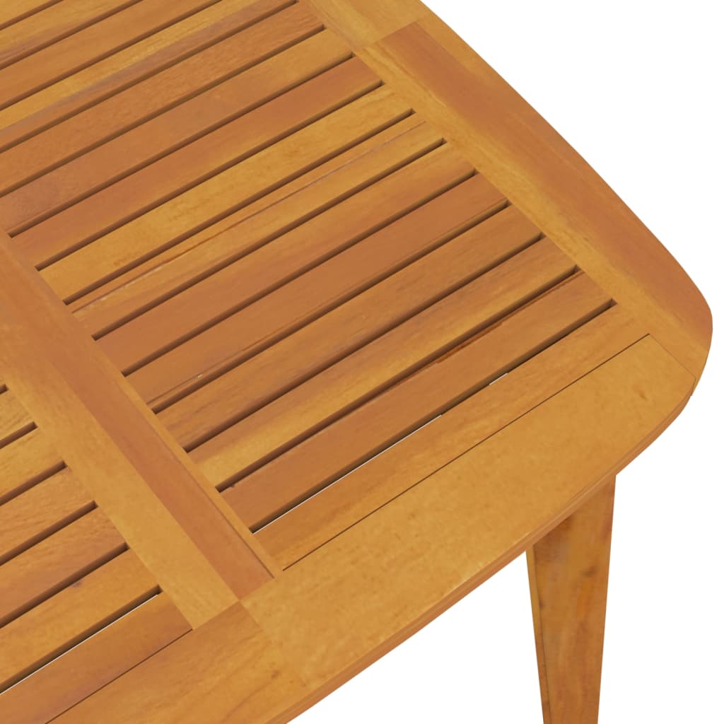 vidaXL Gartentisch 85x85x75 cm Massivholz Akazie