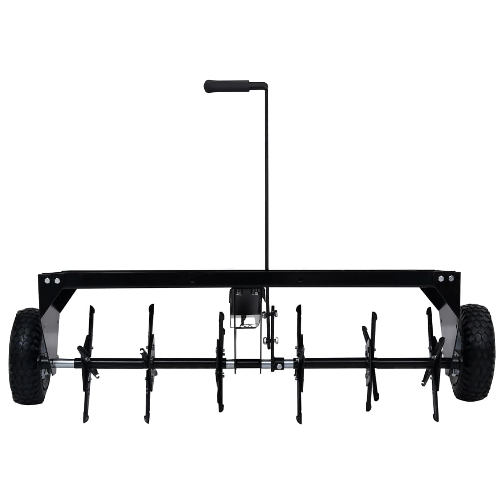 vidaXL Rasenlüfter für Aufsitzmäher 102 cm
