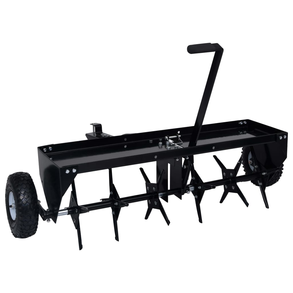 vidaXL Rasenlüfter für Aufsitzmäher 102 cm