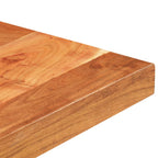 vidaXL Bistrotisch Quadratisch 50x50x75 cm Akazie Massivholz