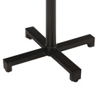 vidaXL Bistrotisch Quadratisch 50x50x75 cm Altholz Massiv