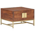 vidaXL Couchtisch Honigbraun 67x67x45 cm Akazie Massivholz