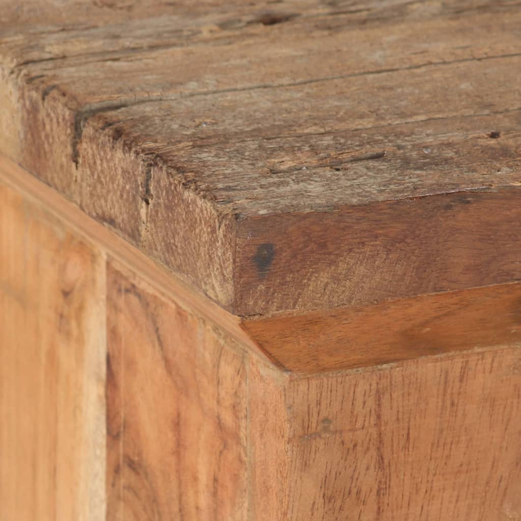 vidaXL TV-Schrank 120x30x40 cm Akazie und Recyceltes Massivholz