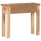 vidaXL Konsolentisch 90,5x30x75 cm Akazie und Recyceltes Massivholz