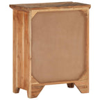 vidaXL Sideboard 60x33x75 cm Akazie und Recyceltes Massivholz