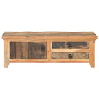 vidaXL Couchtisch 90x50x31 cm Recyceltes Massivholz