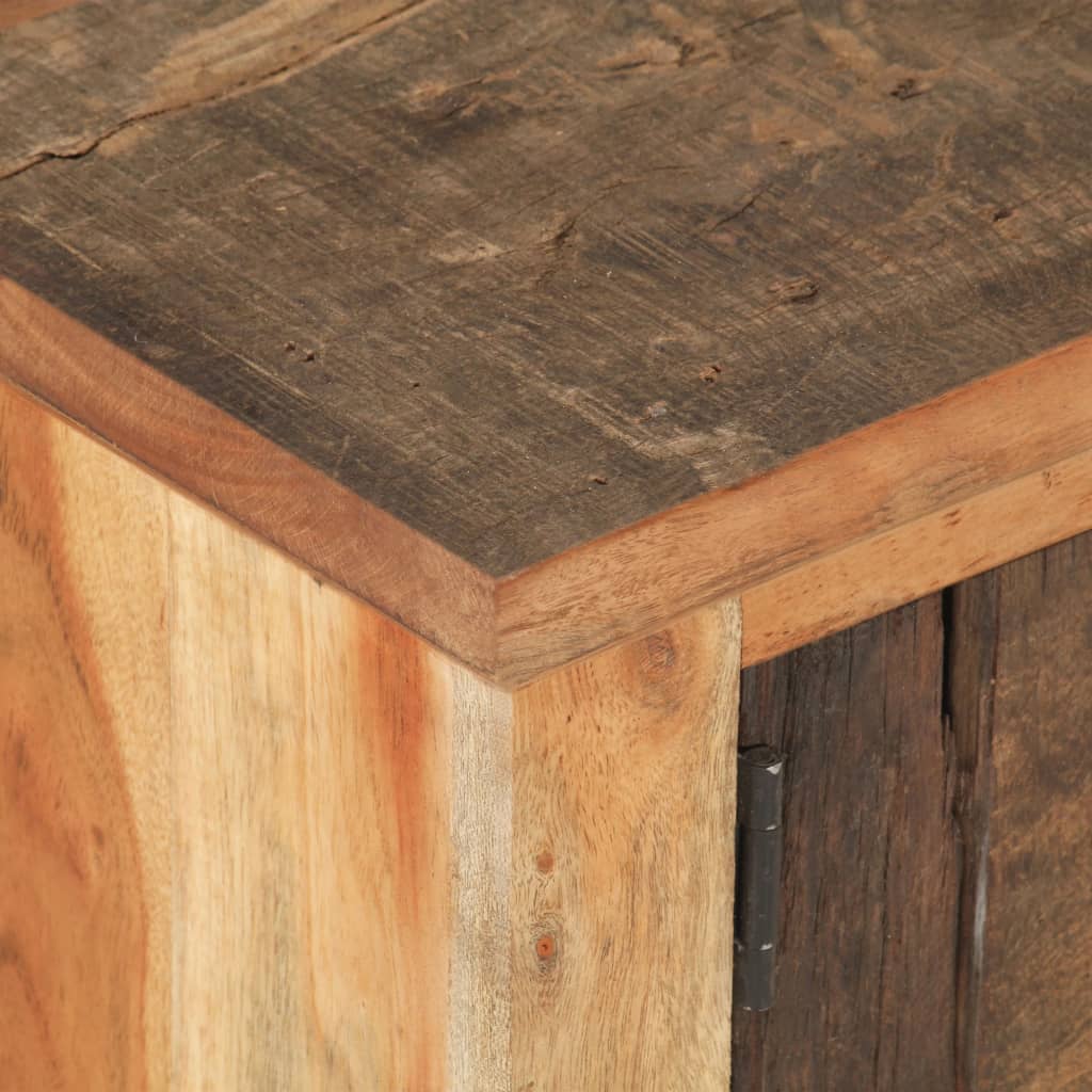 vidaXL Couchtisch 90x50x31 cm Recyceltes Massivholz