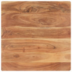 vidaXL Couchtisch V-Form 66x66x30 cm Akazie Massivholz