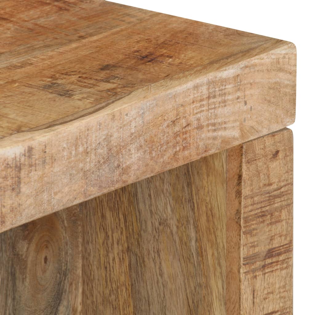 vidaXL 2-tlg. Couchtisch-Set Massivholz Mango
