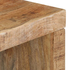 vidaXL 2-tlg. Couchtisch-Set Massivholz Mango
