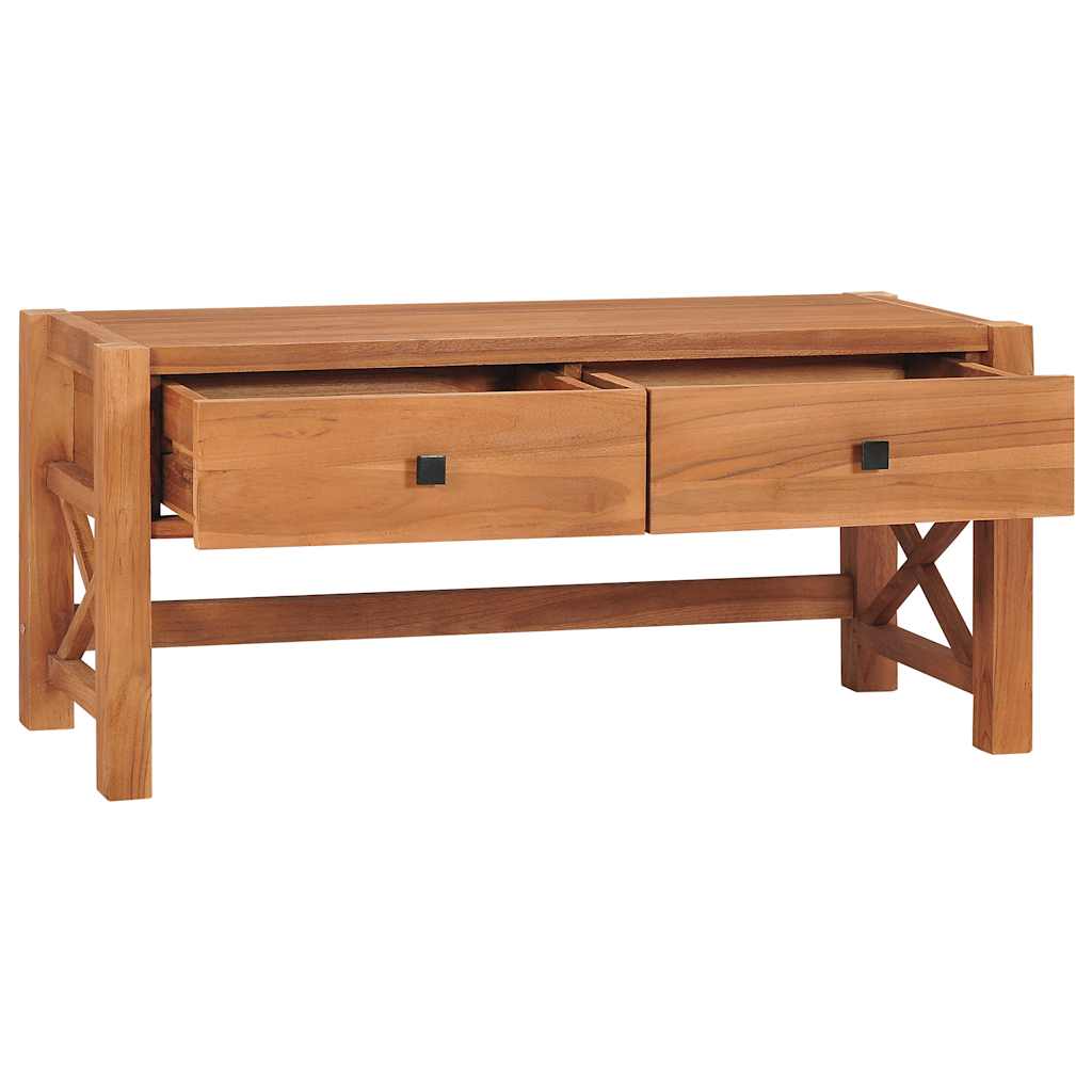 vidaXL TV-Schrank 100x40x45 cm Teakholz