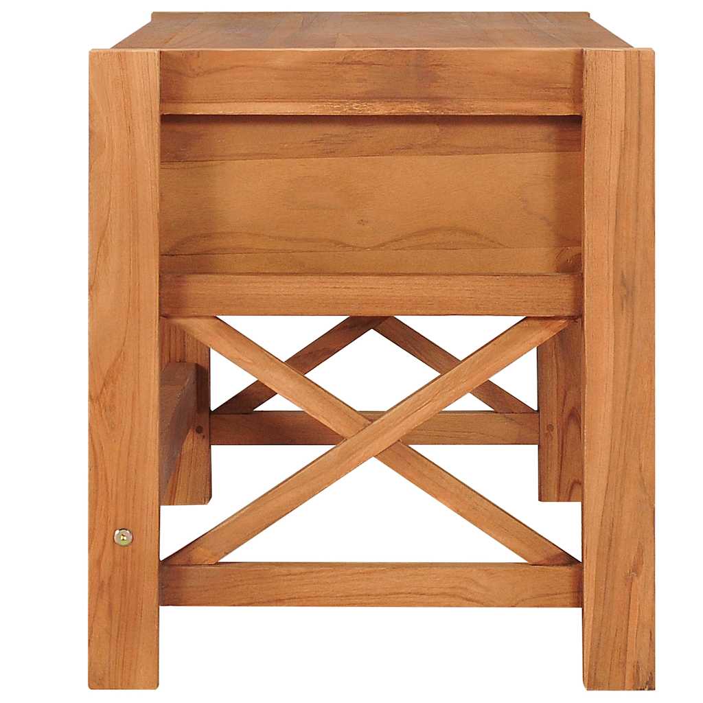 vidaXL TV-Schrank 100x40x45 cm Teakholz