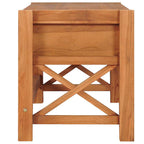 vidaXL TV-Schrank 100x40x45 cm Teakholz