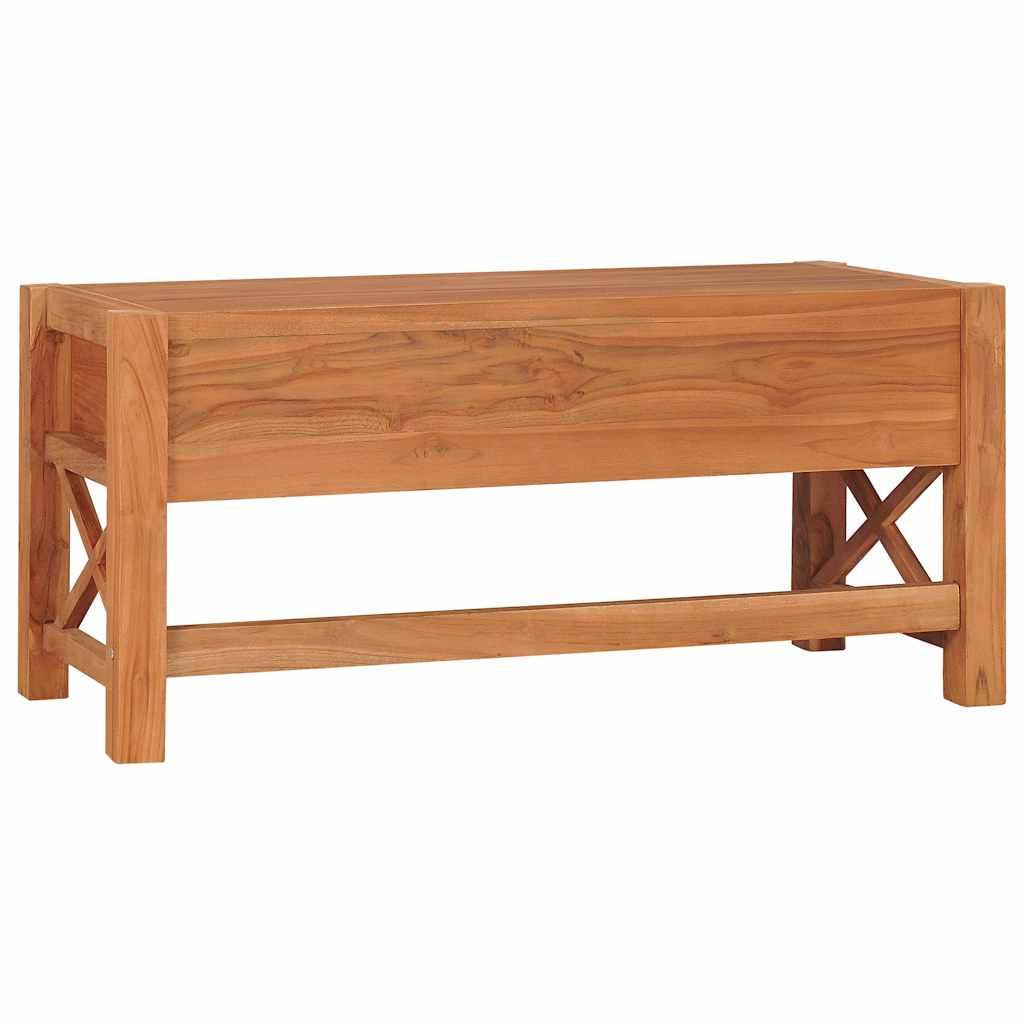 vidaXL TV-Schrank 100x40x45 cm Teakholz