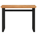 vidaXL Schreibtisch 100x45x75 cm Massivholz Teak
