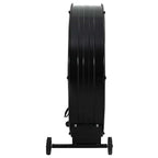 vidaXL Trommelventilator Industriell 77 cm 187,7 W Schwarz