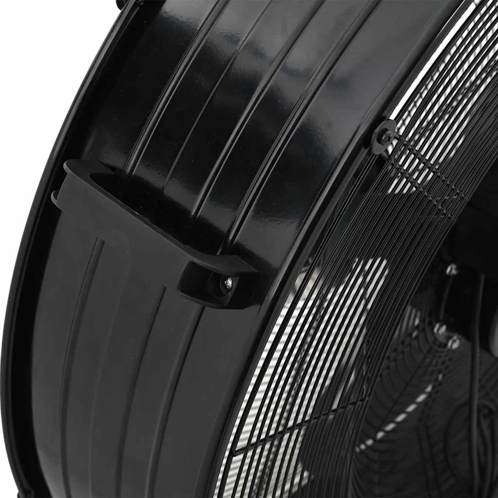 vidaXL Trommelventilator Industriell 77 cm 187,7 W Schwarz