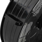 vidaXL Trommelventilator Industriell 77 cm 187,7 W Schwarz