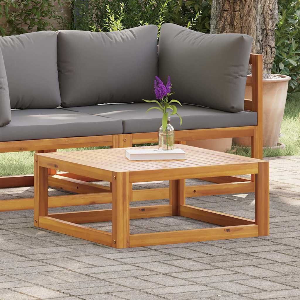vidaXL Couchtisch 68x68x29 cm Massivholz Akazie