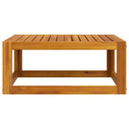 vidaXL Couchtisch 68x68x29 cm Massivholz Akazie