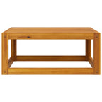 vidaXL Couchtisch 68x68x29 cm Massivholz Akazie