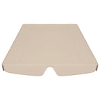 vidaXL Ersatzdach für Hollywoodschaukel Beige 188/168x145/110 cm