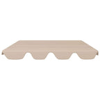 vidaXL Ersatzdach für Hollywoodschaukel Beige 150/130x105/70 cm