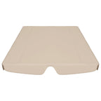 vidaXL Ersatzdach für Hollywoodschaukel Beige 150/130x105/70 cm