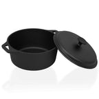 vidaXL Topf Ø26,5 cm Gusseisen