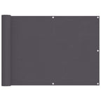 vidaXL Balkon-Sichtschutz Anthrazit 75x300 cm Oxford-Gewebe