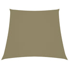 vidaXL Sonnensegel Oxford-Gewebe Trapezförmig 2/4x3 m Beige