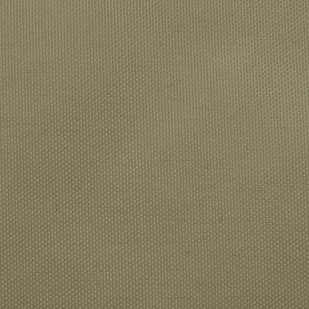 vidaXL Sonnensegel Oxford-Gewebe Trapezförmig 2/4x3 m Beige