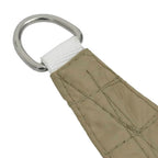 vidaXL Sonnensegel Oxford-Gewebe Trapezförmig 2/4x3 m Beige