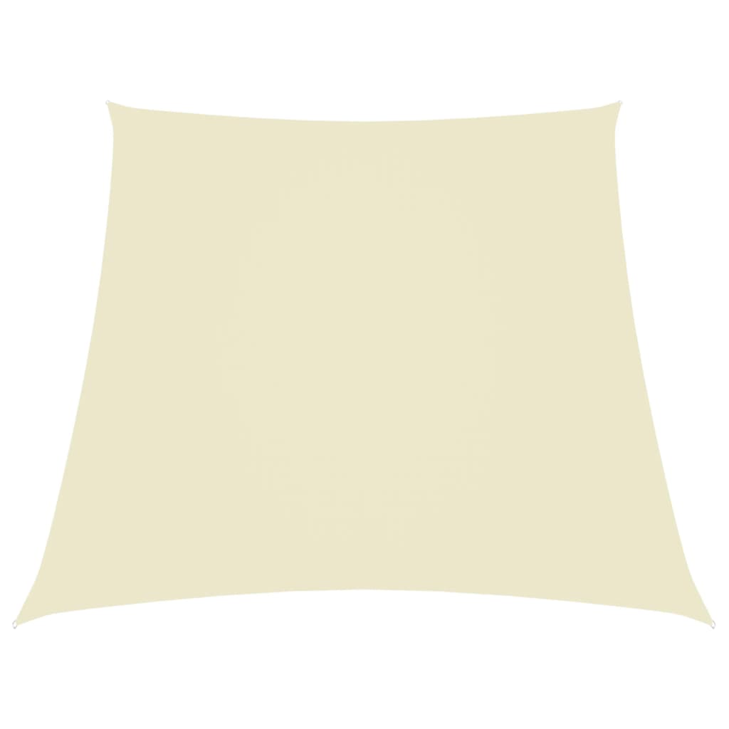vidaXL Sonnensegel Oxford-Gewebe Trapezförmig 2/4x3 m Beige